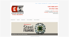 Desktop Screenshot of elicsiasteelframing.com