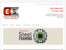 Tablet Screenshot of elicsiasteelframing.com